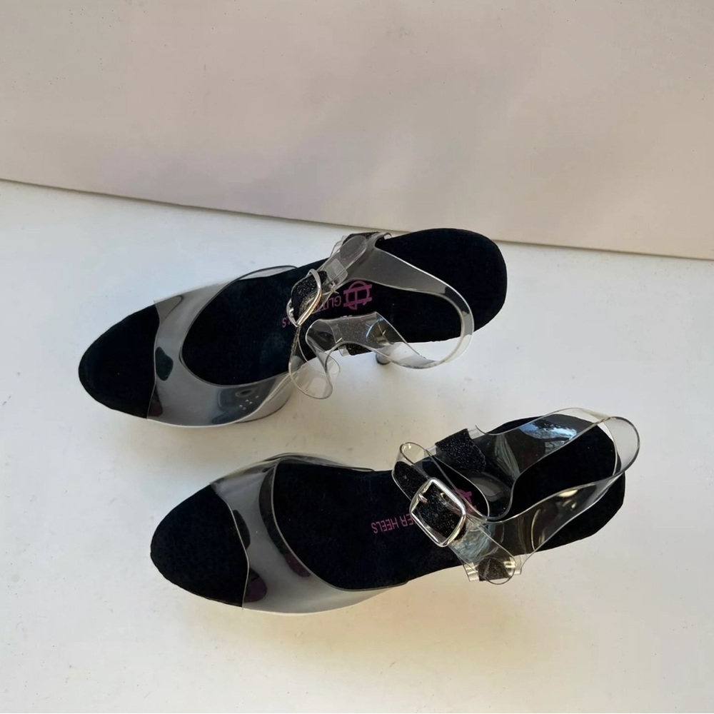 Transparent Platform Heels - Picture 6 of 14